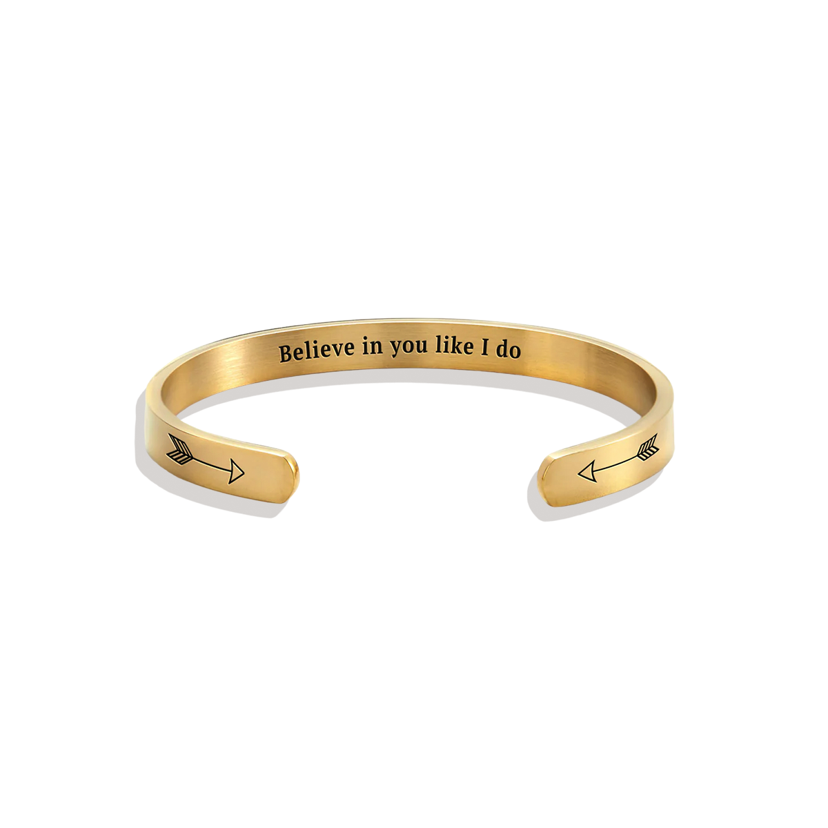 Believe in You Like I Do Cuff Bracelet