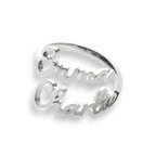 Double Name Ring