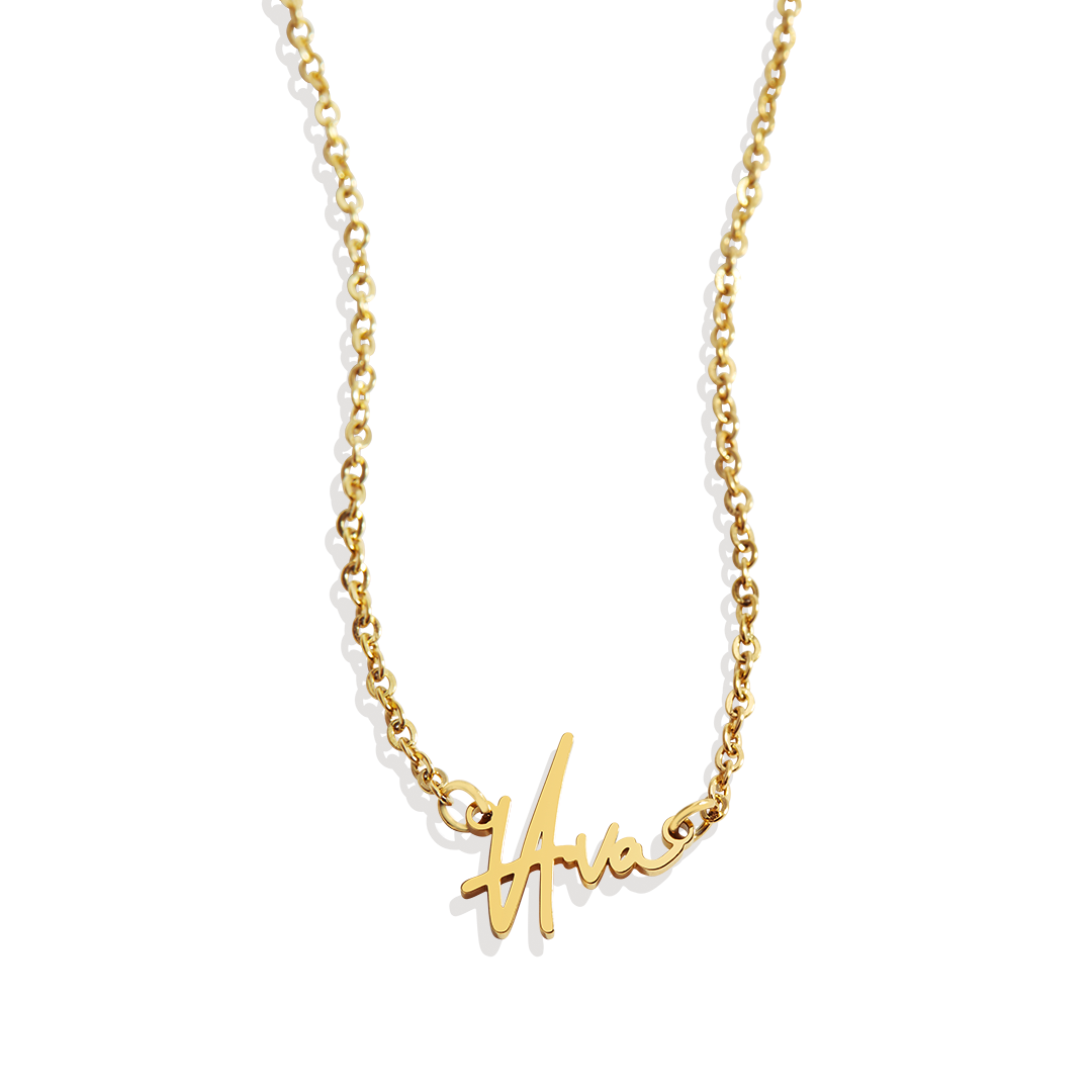 Monroe Name Necklace