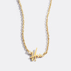 Monroe Name Necklace