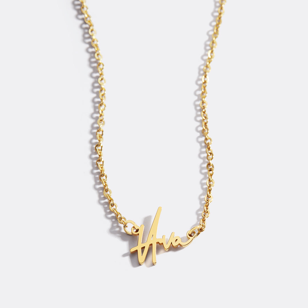 Monroe Name Necklace