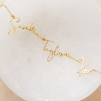Monroe Triple Name Necklace