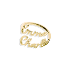 Double Name Ring