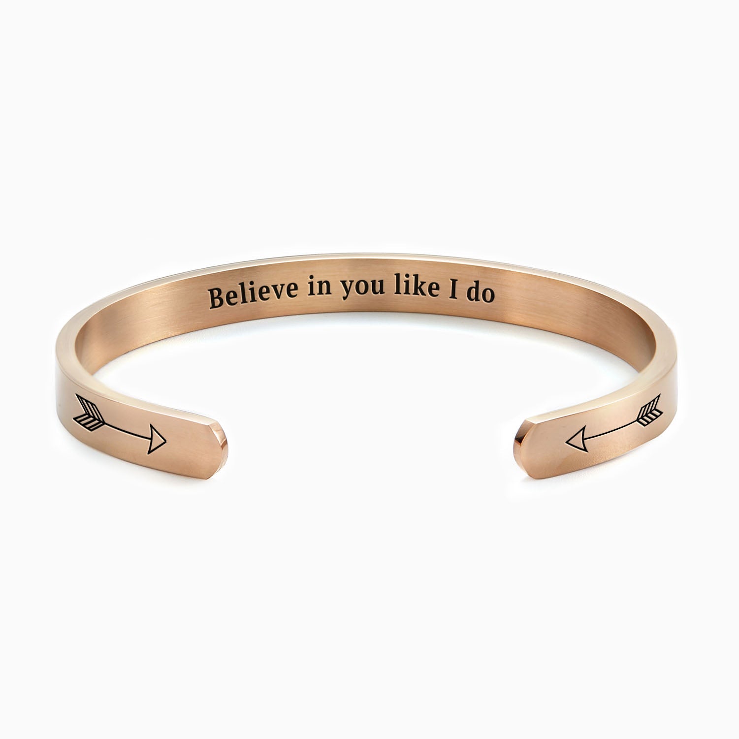 Believe in You Like I Do Cuff Bracelet