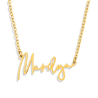 Monroe Name Necklace