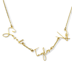 Monroe Triple Name Necklace