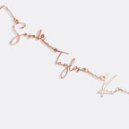 Monroe Triple Name Necklace