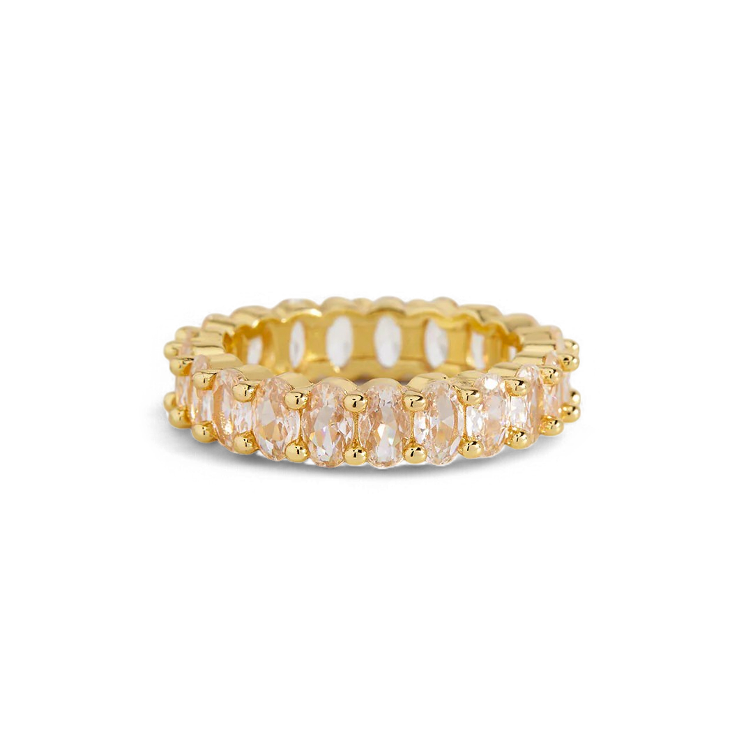 Oval Eternity Ring