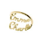 Double Name Ring
