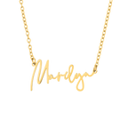 Monroe Name Necklace