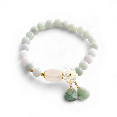 White Jade Luck Bracelet