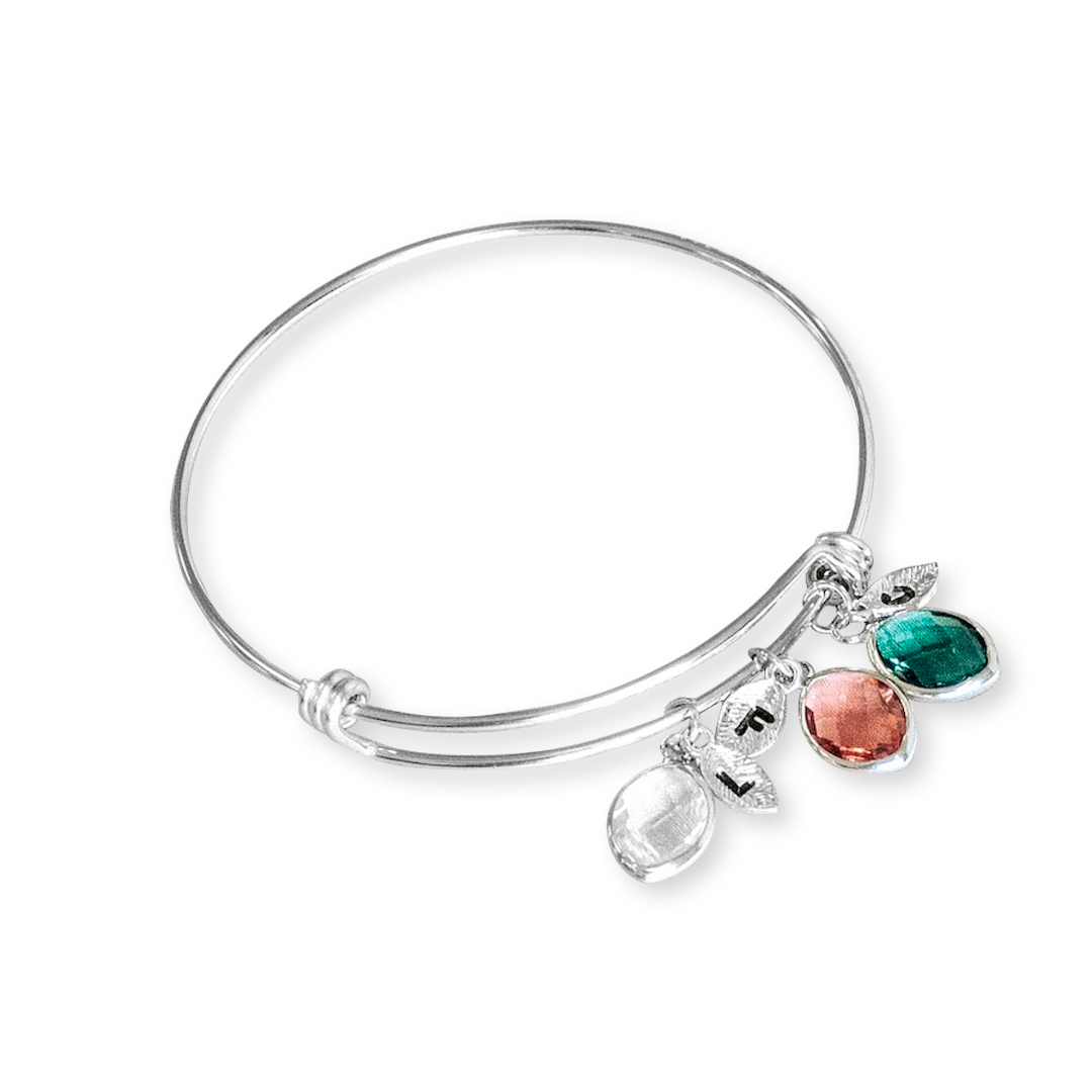 Birthstone Family Charm Bracelet