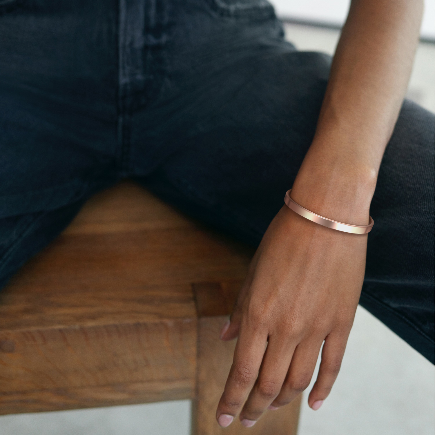 Believe in You Like I Do Cuff Bracelet